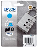 Consumables - Cartridges 0000085132 SINGLEPACK CYAN 35XL PADLOCK