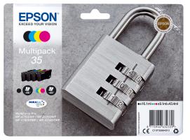 Consumabili - Cartucce 0000085139 MULTIPACK 4-COLOURS 35 PADLOCK