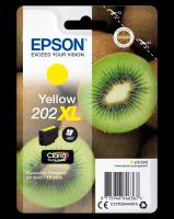 Consumables - Cartridges 0000085154 SINGLEPACK YELLOW 202XL KIWI CLARA PREMIUM INK