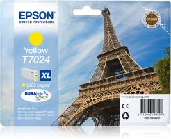 Consumabili - Cartucce 0000088990 CARTUCCIA T7024 TORRE EIFFEL 213ML GIALLO XL