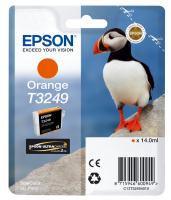 Consumables - Cartridges 0000089555 HI-GLOSS2 T3249 PUFFIN SINGLEPACK 1X14.0MLORANGE