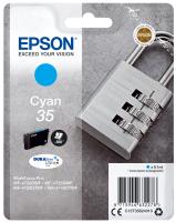 Consumables - Cartridges 0000089647 SINGLEPACK CYAN 35 PADLOCK