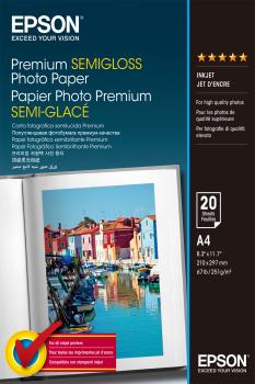 0000085642 CARTA FOTOGRAFICA SEMILUCIDA A4 PREMIUM 20 FOGLI