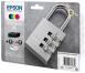 0000085139 MULTIPACK 4-COLOURS 35 PADLOCK